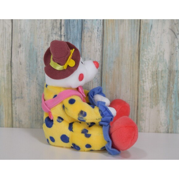 Ty Beanie Baby  JUGGLES the Clown Bear 8" Plush NWT - Picture 4 of 8